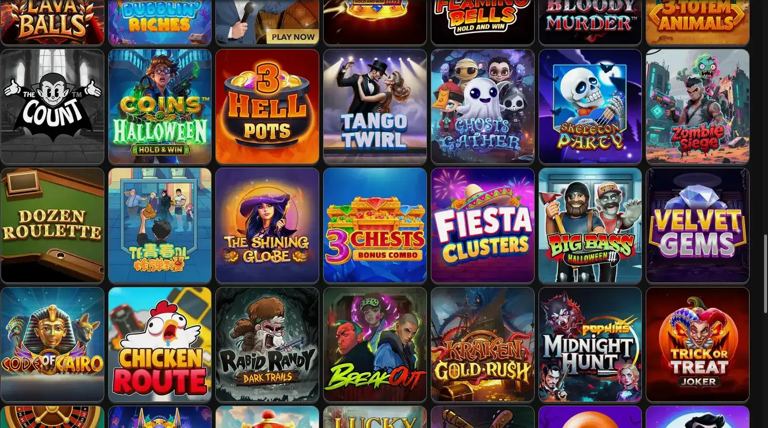 Интерфейс казино Парадайз с платежными системами